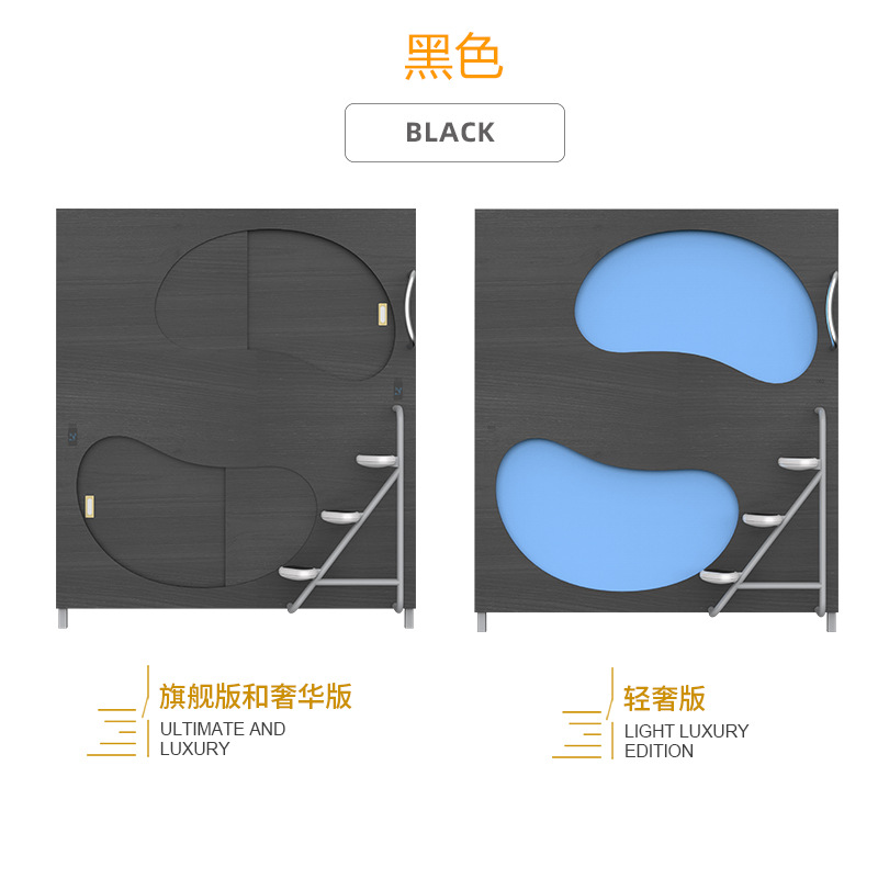 Escuela dormitorio cama estudiante apartamento cama espacio cápsula Hotel cama de doble capa litera cabina de arroz cama fábrica