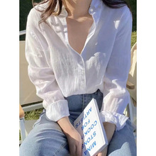 A 37226 Classic linen women's long sleeve ��������Ůʿ������