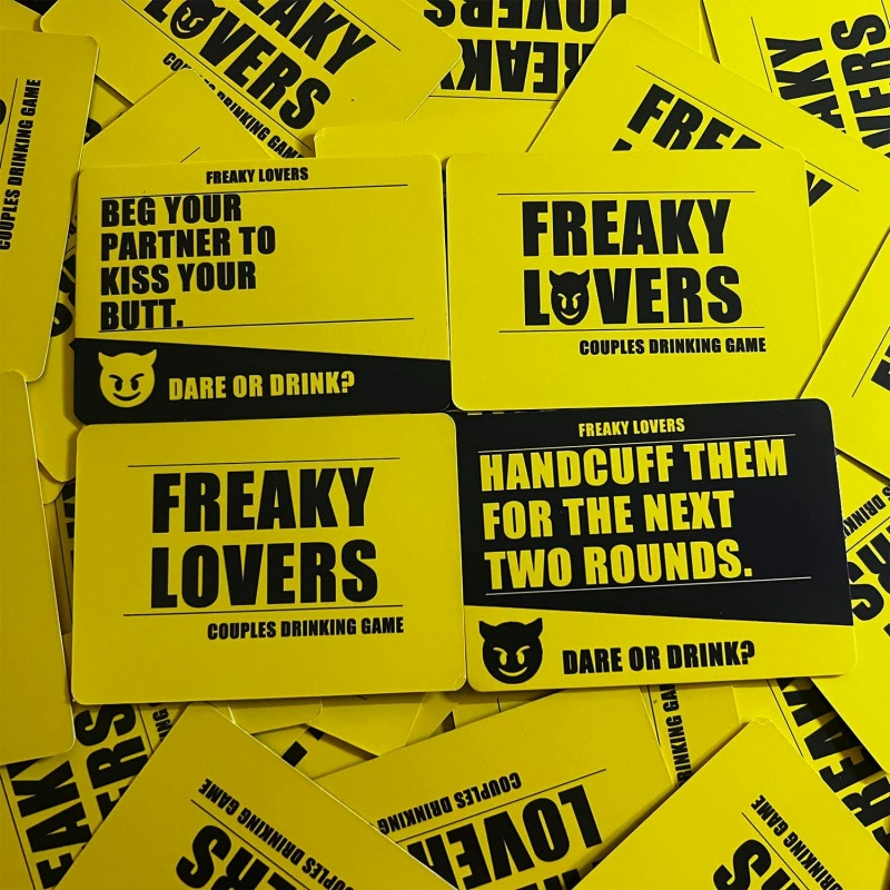 Популярная парная карточная игра на свидании FREAKY LOVERS от Amazon
