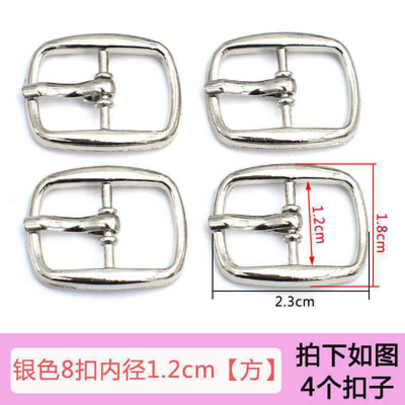 Accesorios de hardware de tacón alto hebilla de zapato de metal sandalias de mujer 8 piezas 9 zapatos redondos hebilla de cordón de botón en forma japonesa otro hogar