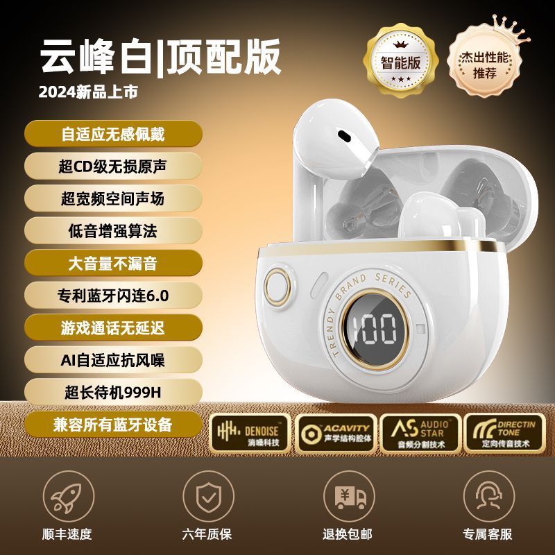 国境を越えた新しい J08C ワイヤレス Bluetooth ヘッドセットセミインイヤー超長バッテリー寿命スポーツノイズリダクション高品質ソース卸売|undefined