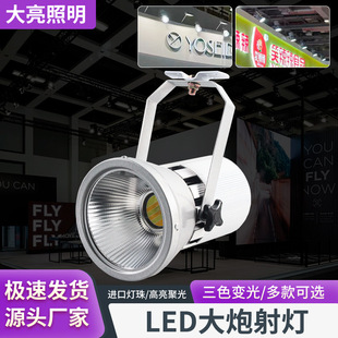 70W120Wled Exhibition Light Exhibition Hall Cannon Light High Power Car Show Light Three-Color Spotlight Outdoor Spotlight