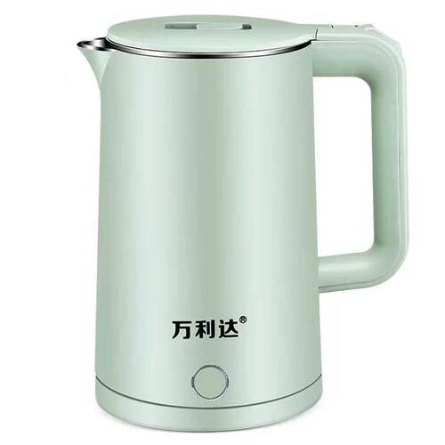 Gift wholesale factory Wanda electric kettle household double-layer food-grade stainless steel small home appliance water boiler