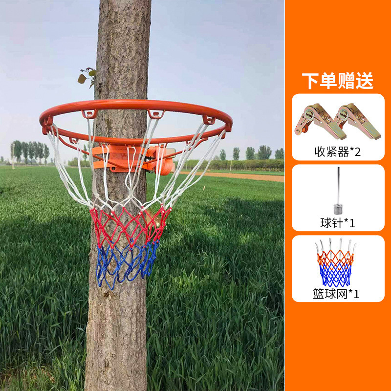 篮球投篮框壁挂式室外可移动户外家用免打孔成人标准儿童小篮筐|undefined