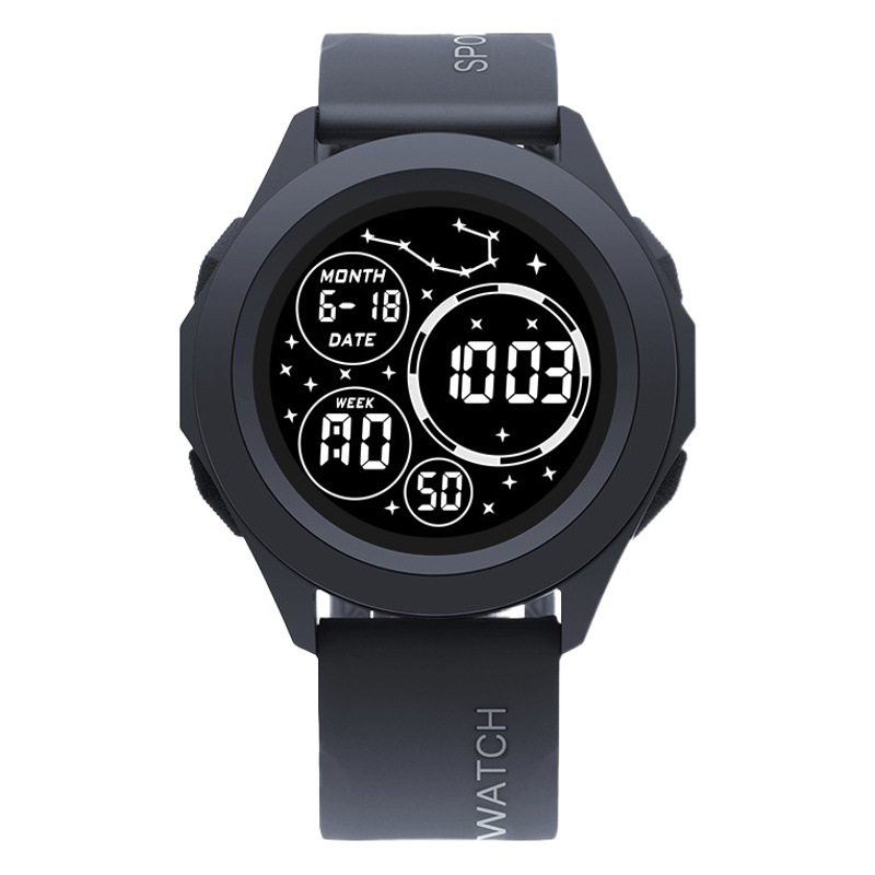 Vasta estrella reloj electrónico deportes al aire libre reloj electrónico reloj redondo juventud multifunción luminoso fabricante