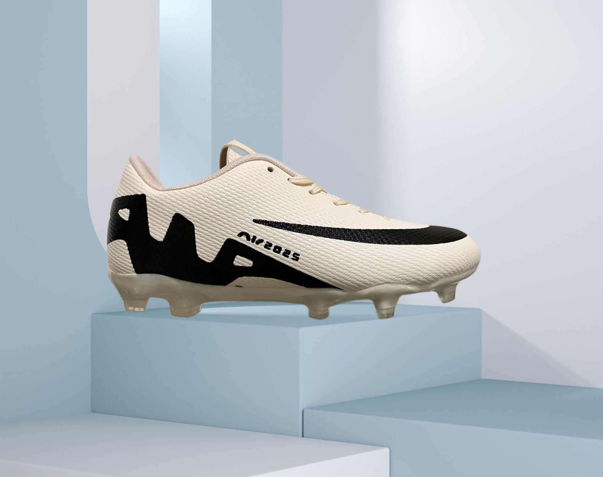 Nuevos zapatos de fútbol para adultos transfronterizos rosa para hombres y mujeres adolescentes y niños estudiantes ag ag ag agujeros TF entrenamiento al por mayor