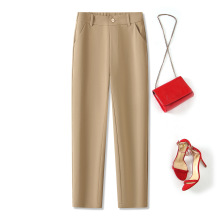 【直播货源】小个子显瘦百搭烟管裤休闲裤 都市风九分裤厂家直批
