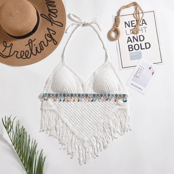 White bead