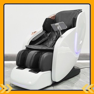 Manufacturer Luxury Space Capsule Sl Guide Rail Massage Back Kneading Whole Body 4D Manipulator Music Massage Chair Customization
