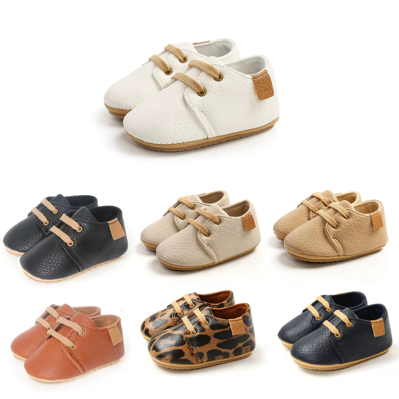 跨境优惠春秋季热卖0-1岁学步鞋休闲胶底婴儿鞋一件代发babyshoes