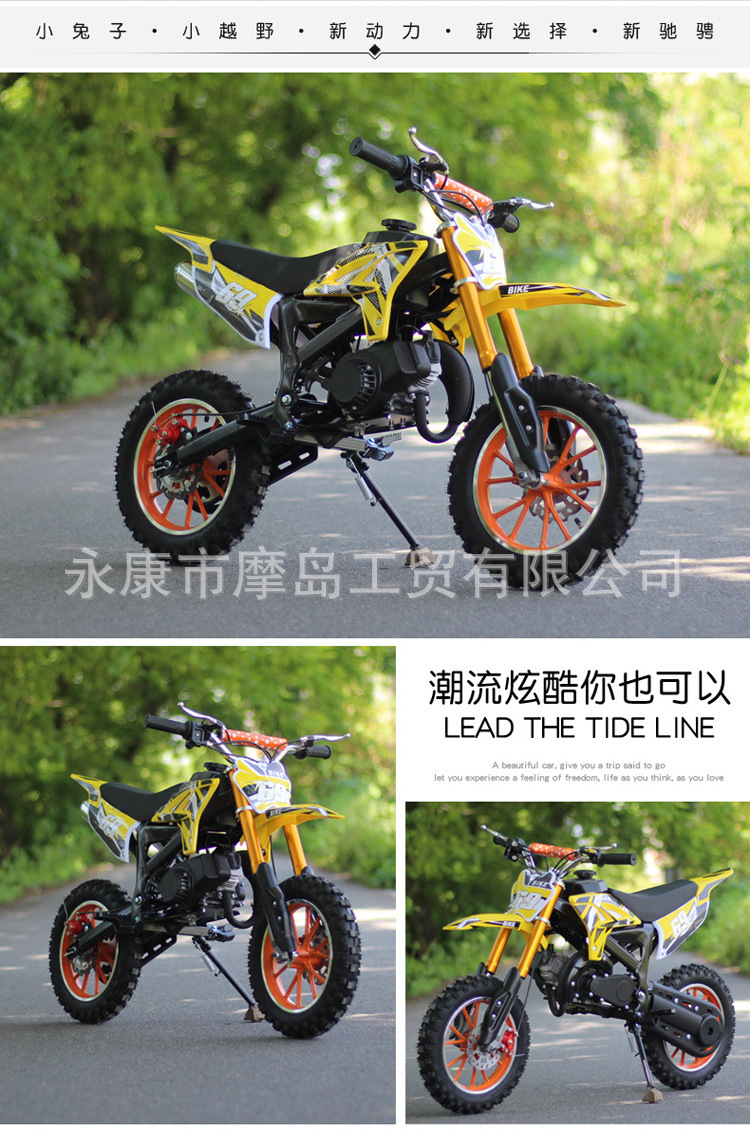 Two-Stroke 49Cc Mini Kidsren's Off-Road Motorcycle Ktm Cross-Border Mountain Fuel Racing Motorcycle