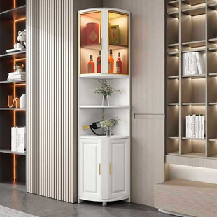 Corner Cabinet Wall Corner Triangle Corner Corner Storage Rack Corner Storage Living Room Bedroom Arc Right Angle Side Cabinet