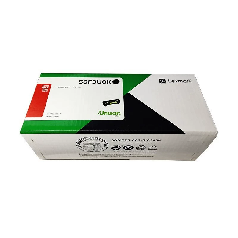Исходный LEXMARK Lexmark 50F3U0K MS312K 610K K версия банковский аппарат прямые поставки порошковый коробка тонер картридж