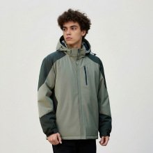 棉服男士外套冬加厚机能风连帽棉衣男士短压缩外套棉袄衣服潮开衫