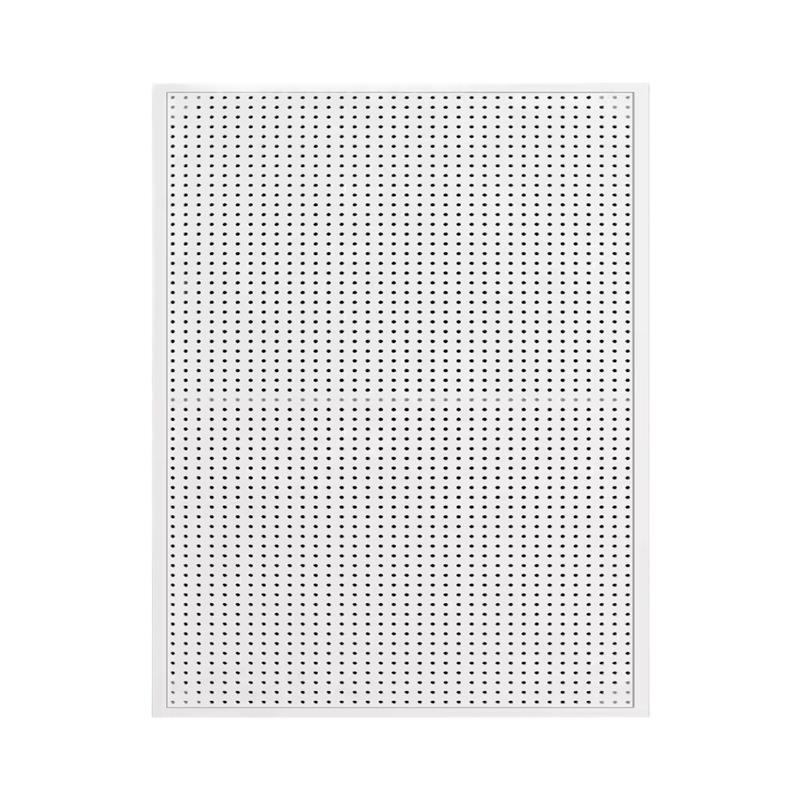 herramienta agujero de pared agujero placa colgante estante de almacenamiento estante de pared placa perforada hardware marco de acabado de acero inoxidable