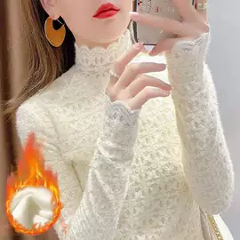 蕾丝衫雪纺衫;半身裙;女式衬衫
