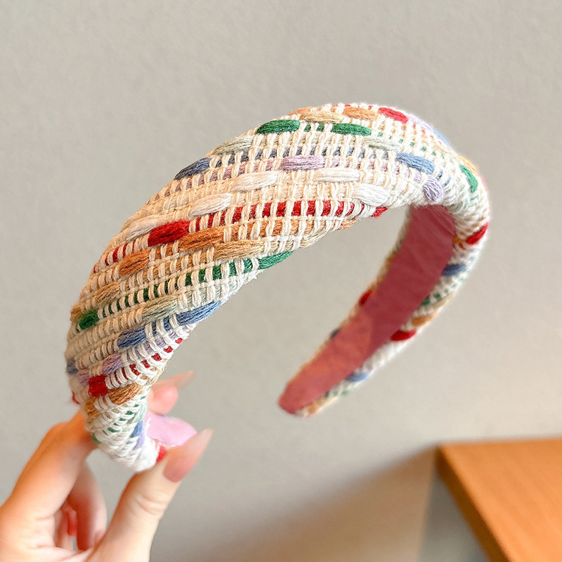 Primavera pequeña diadema fresca para mujer 2025 celebridad de Internet nuevo estilo salvaje fuera de estilo coreano horquilla de cabello prensado diadema accesorios para la cabeza