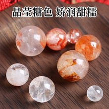 天然红玛瑙串珠散珠水晶手链项链配珠珠子散批手工diy饰品配件批