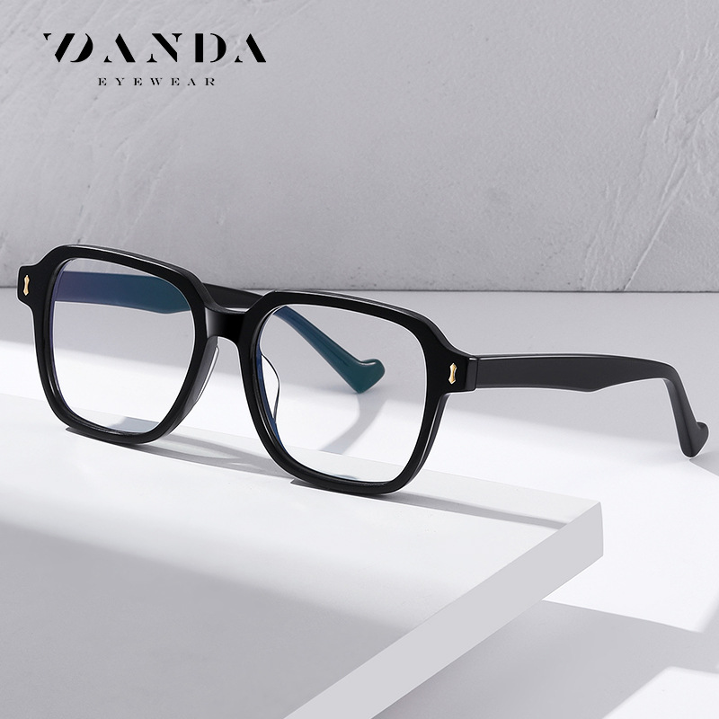 Nueva Placa de miopía gafas Marco de moda de las mujeres gafas lisas hombres PS8810 Internet celebridad marco grande llano anti-azul gafas de luz