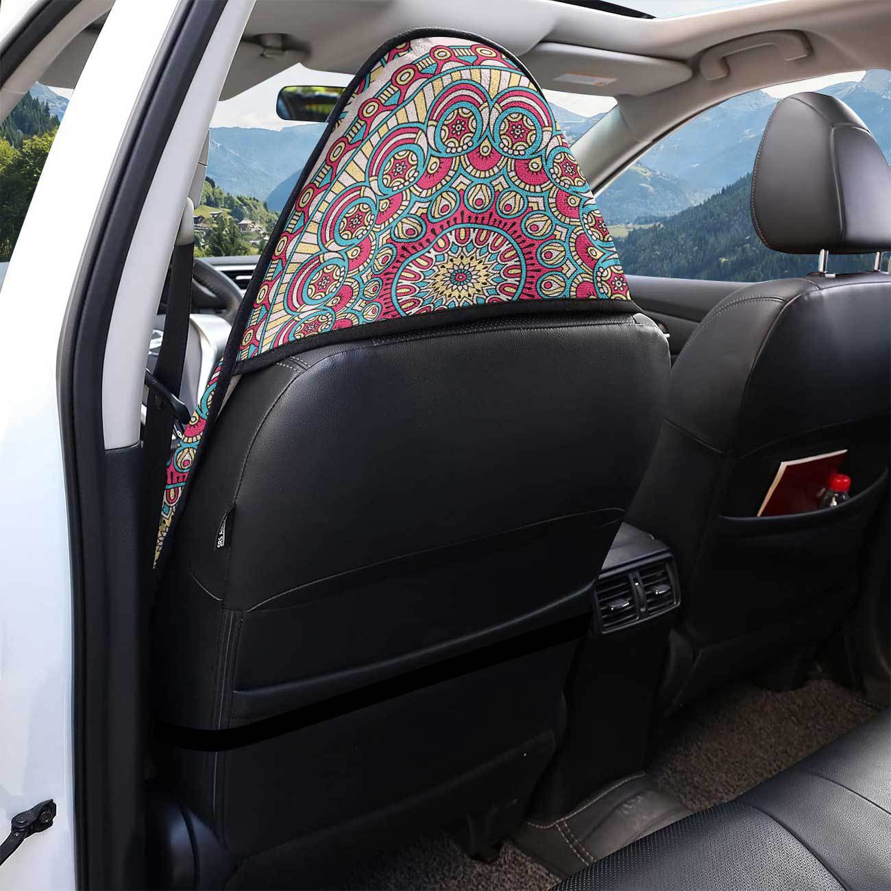 Car seat towel cover front seat protector suitable for gym and exercise, universal for all seasons, car use 31