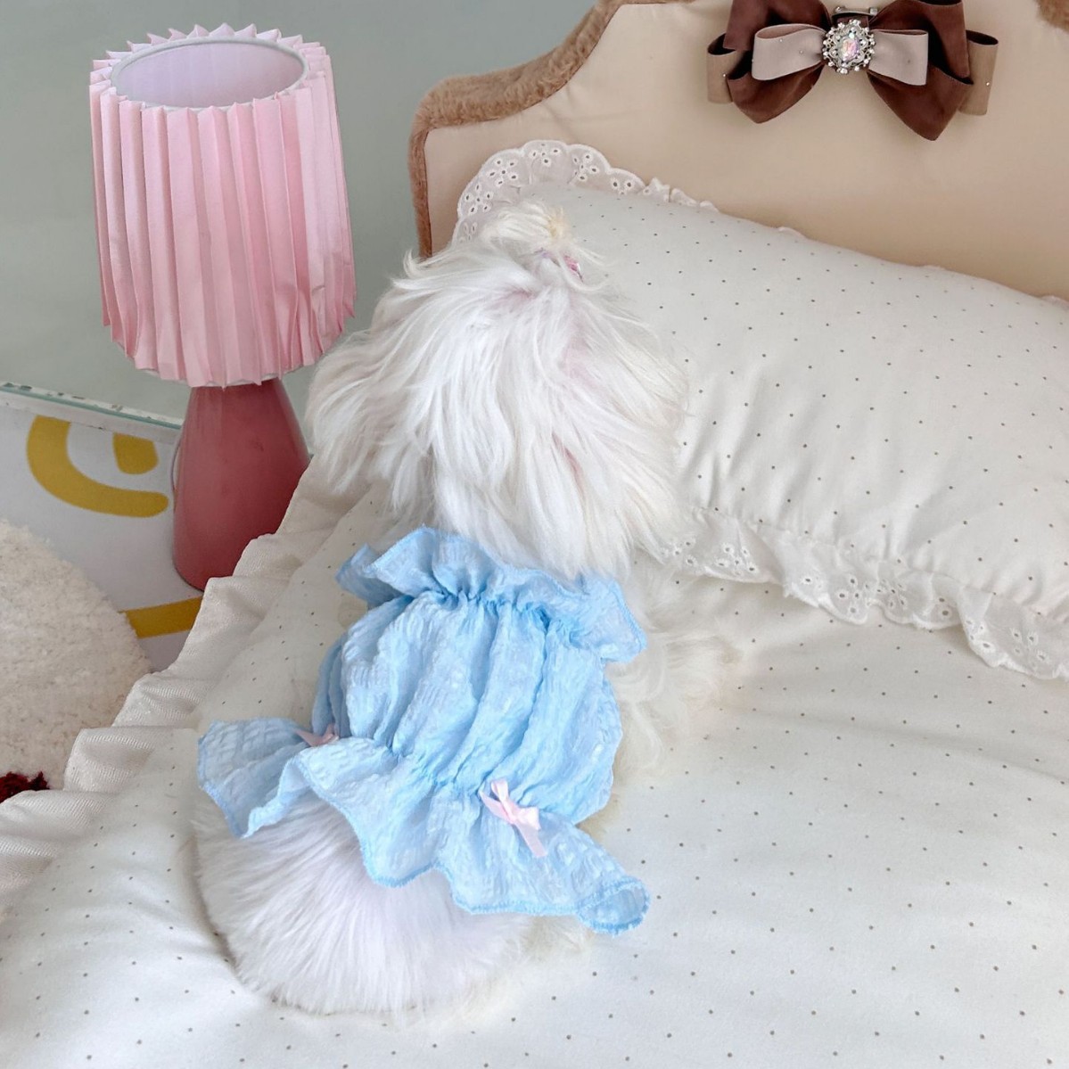 Summer Lightweight Pet Clothing, Mesh Princess Dress, Dog Cat Vest, Cute Clothes For Teddy And Bichon Dogs_voghion.com