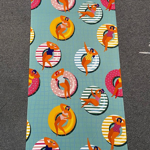 Toalla de baño de estilo europeo y americano falda de baño tendencia de frutas toalla de playa de natación toalla de playa de microfibra para adultos ventas directas de fábrica