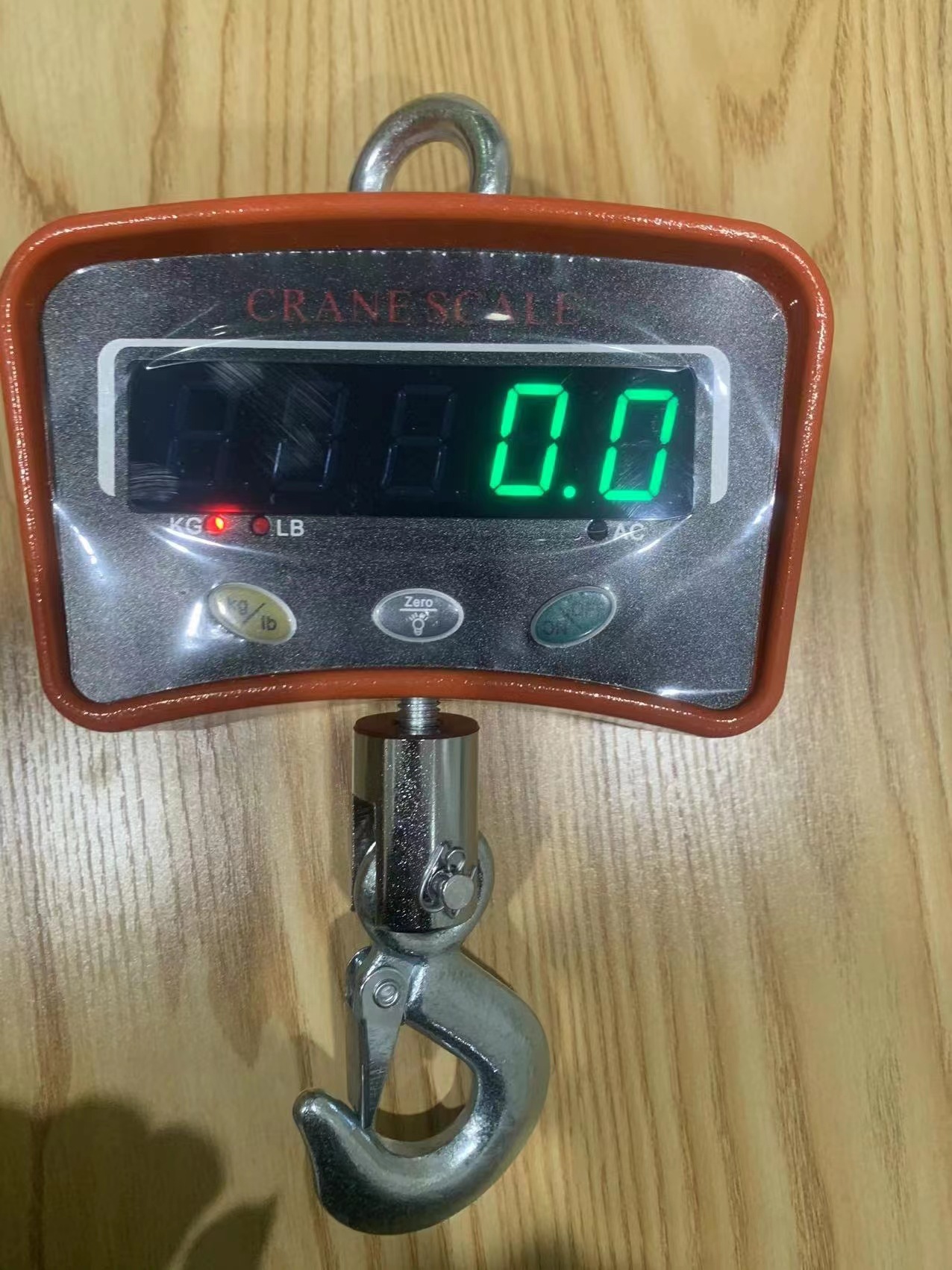 Escala electrónica verde, escala de suspensión, 500 kg de escala electrónica, escala de gancho