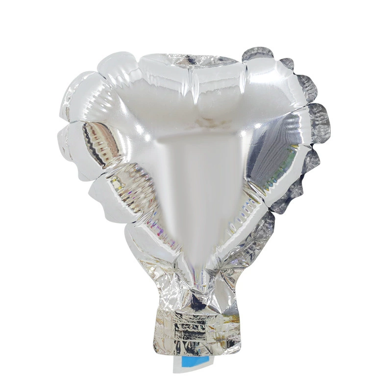 Balloon heart shaped, small layout, 5inch
