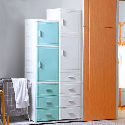 Slit drawer 25/35cm Storage cabinet Drawer Plastic Storage box Lockers Shower Room Arrangement Bedside cabinet