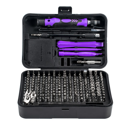 Affordable Version of Mobile Phone Telecommunications Repair Screwdriver Tool Multi-Purpose 170-in-1 Crv Chrome Vanadium Steel Screwdriver Set