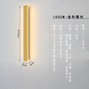 Street waterproof LED minimalistic sconce for country house, wall decorations for fencing for gazebo