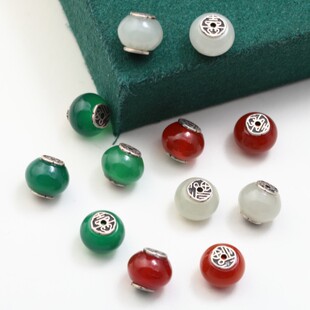 S925���y�NƬ��觺���������ϲ�ָ������ �͹�DIY�ֹ��������