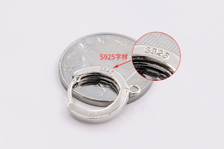 Сережки ручной работы, аксессуар, S925, образец серебра 925
