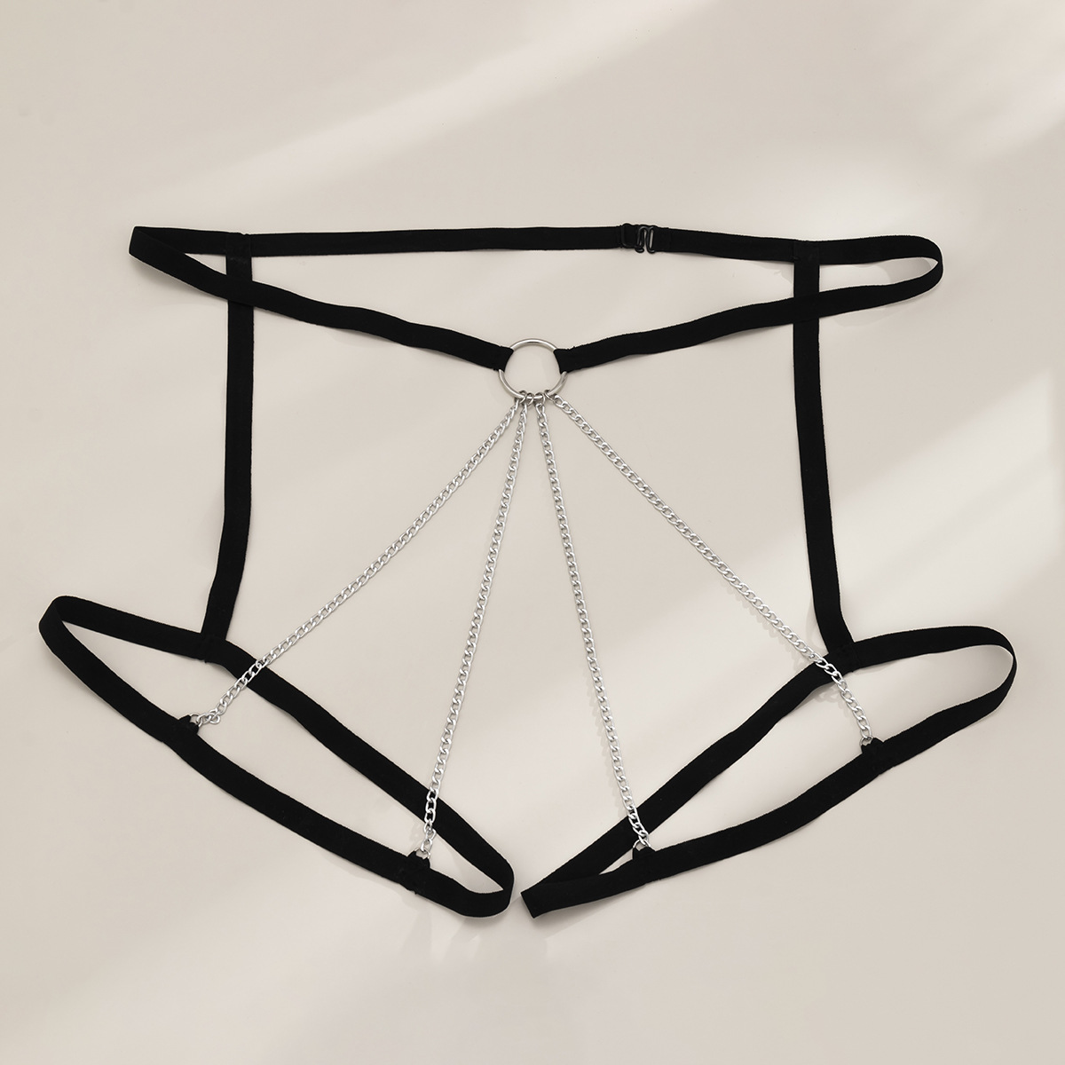 1 Piece Fashion Bow Knot Cloth Lace Artificial Rhinestones Womenu0027S Body Chain