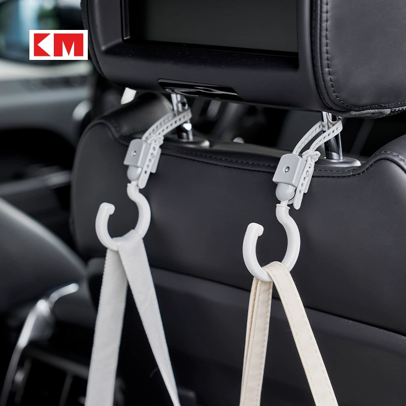 KM Adjustable rotating stroller for car, bag accessory, cart, 360 degrees, 2 pieces