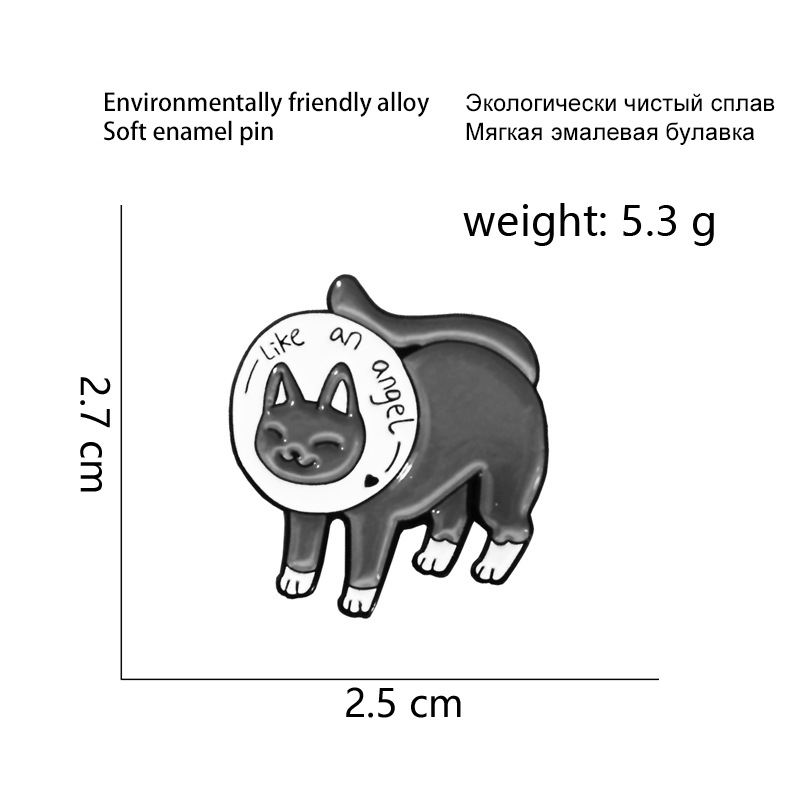 Alloy Material Halloween Festival Cat, Television, Skull Pattern Cartoon Style Pin Cat Television Skull Alloy Unisex Brooches