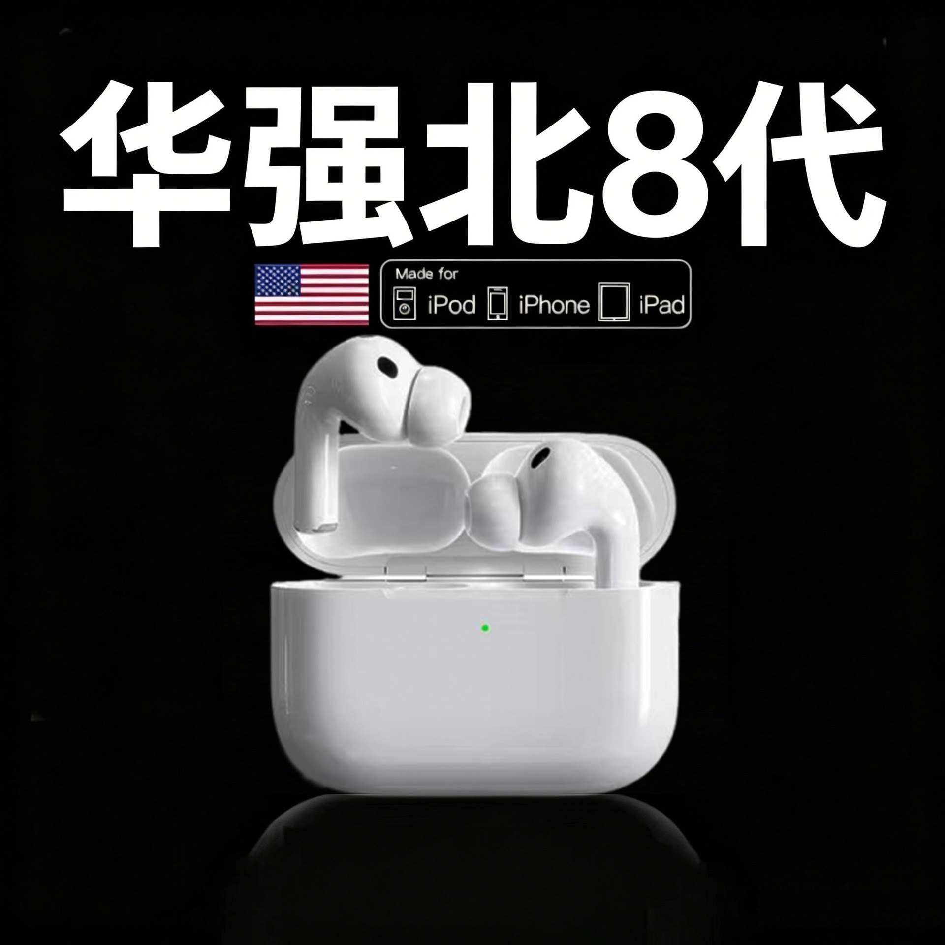 Audífonos Bluetooth 2025, Audífonos Inalámbricos Verdaderos con Cancelación de Ruido, Audífonos Bluetooth de Séptima Generación de Huaqiangbei, Audífonos Inalámbricos Transfronterizos