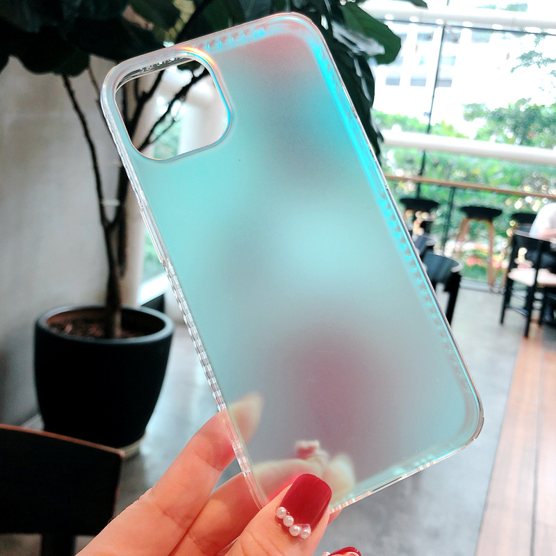 Elegant Streetwear Gradient Color Silica Gel   Phone Cases display picture 4