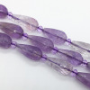 Organic beads with amethyst, amethyst bracelet, crystal bracelet, necklace, accessory