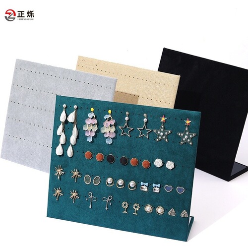 Necklace bracelet display stand accessories hanger jewelry showcase storage necklace board jewelry props earrings rings