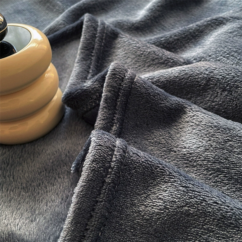 Flannel double-sided multifunctional duvet, increased thickness, Birthday gift