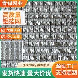 常州厂家供应 加密铝箔网 温室大棚遮阳隔热遮光防虫网植物遮阳网