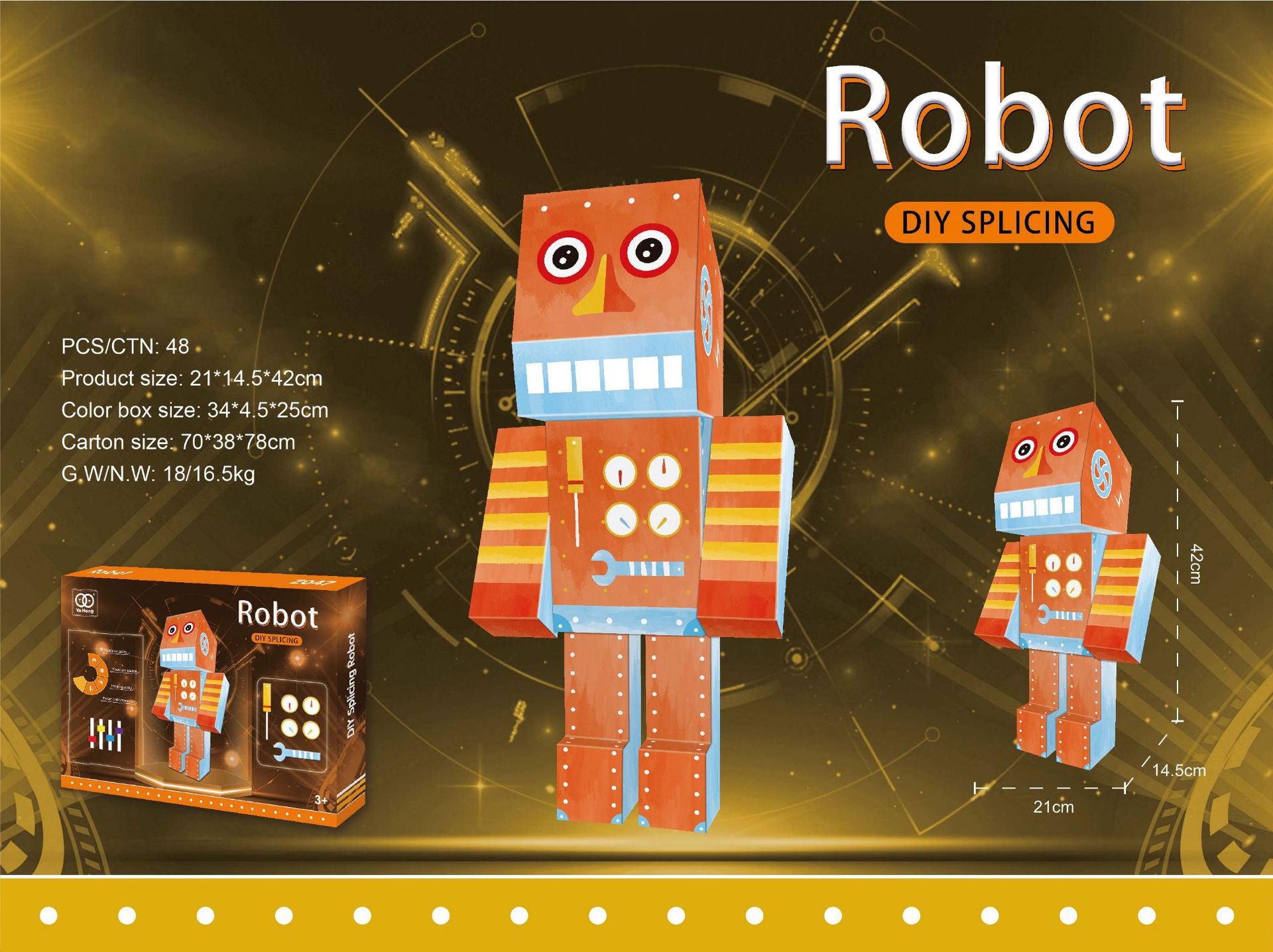 창의적인 DIY 로봇