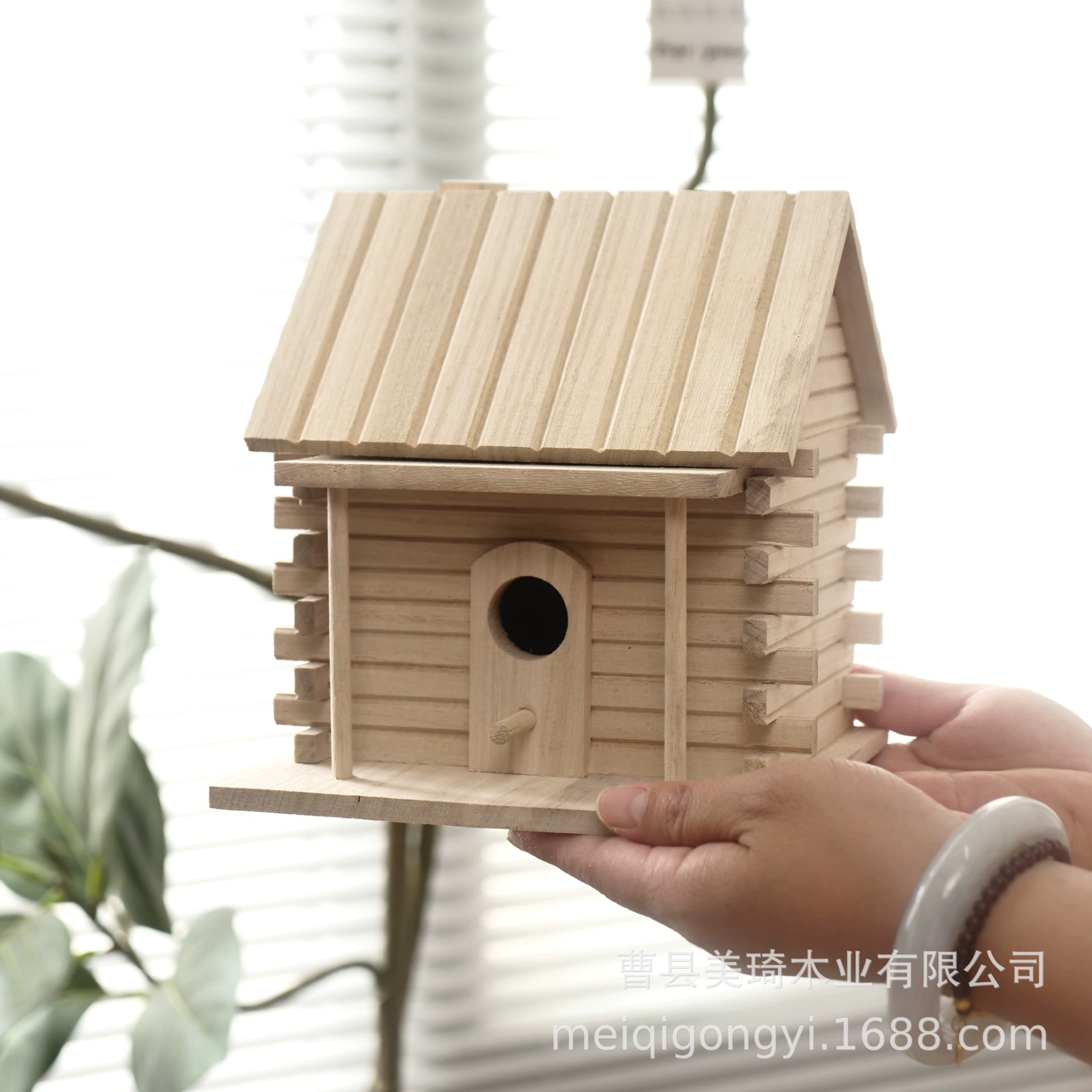 Деревянное птичье гнездо, сделай сам, граффити, птичье гнездо, уличная кормушка для птиц во дворе, ящик для разведения попугаев, гнездо колибри из цельного дерева