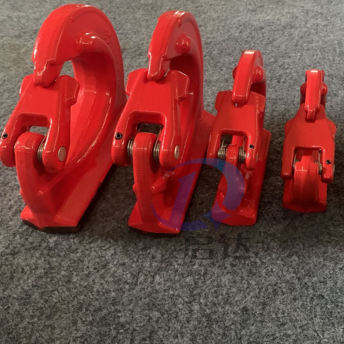 山东华源焊接钩脱钩挂钩焊接铲斗吊钩挖土机挂钩拖车焊接型吊钩