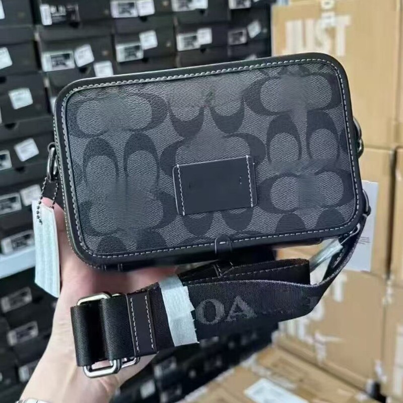 Men's Bag Outlet C Brand Men's Crossbody Camera Bag Shoulder Bag Graffiti Print Small Men's Bag Wholesale Trendy