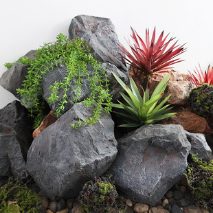 PU simulation foam stone rockery stone film and television landscaping props table top decoration ornaments landscape stone sculpture ornaments