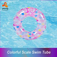 JILONG New Colorful Butterfly Floating Pool Adult Jelly Swim Ring Seated Inflatable Swim Ring Flower Heart Swim Ring