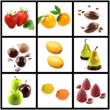 多款仿真水果慕斯硅胶蛋糕模具梨子苹果菠萝桃子3D一颗榴莲覆盆子