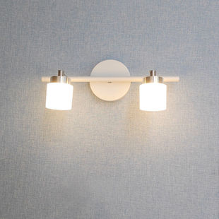 American Simple Led Mirror Headlight Bathroom Bathroom Mirror Cabinet Light Dressing Table Fill Light Bathroom Makeup Lamps